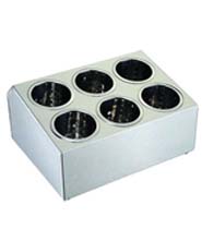 不锈钢（双列六格）刀叉箱 刀箱