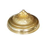 11.5寸金器圓形龍鳳蓋