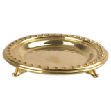 圓形味碟庄（镀金）