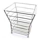 方锥形不锈钢毛巾框